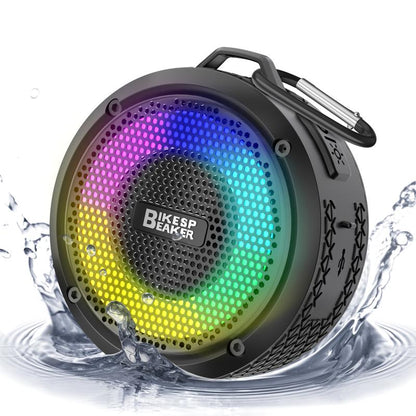 PEYOU IPX7 Speaker Bluetooth 360° Stereo Surround Sound Rich Bass Suitable for Outdoor/Beach/Travel/Pool. All Bluetooth Devices Available